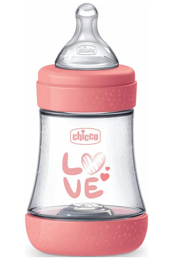 Изображение товара Бутылочка Chicco пластмассовая, P5 NEW GIRL, 150 мл, с/с, медленный поток