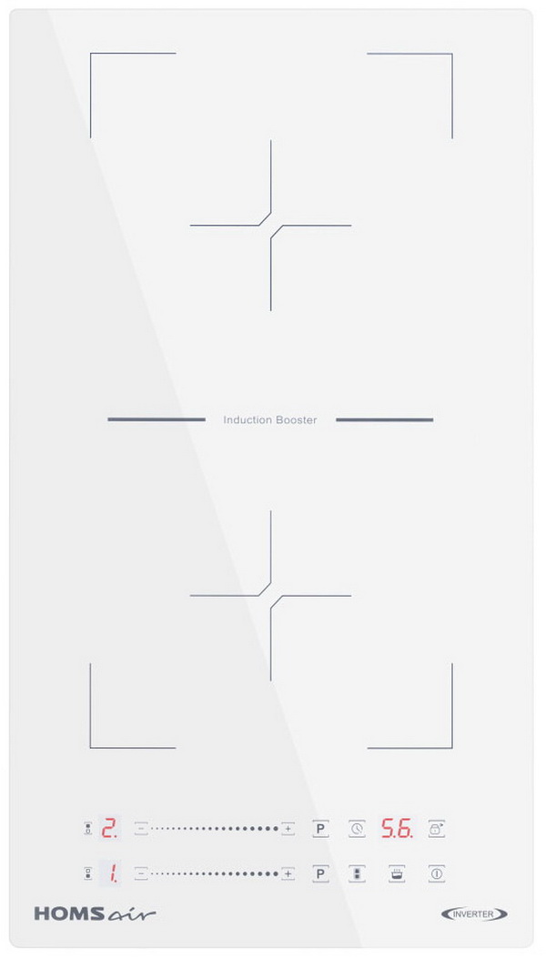 

Электрическая варочная панель Homsair HIC32SWH Inverter, Белый