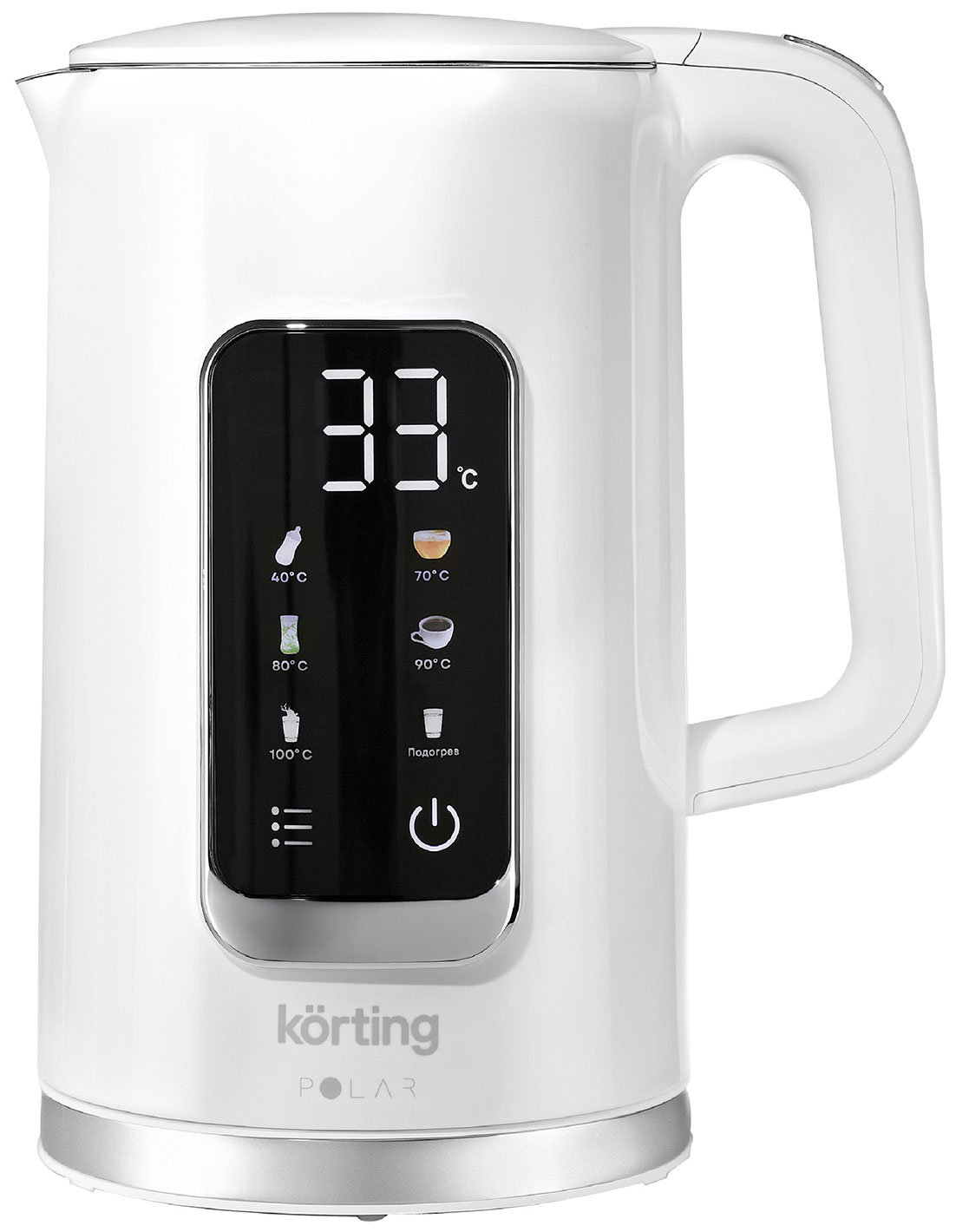 Изображение товара Чайник электрический Korting KWK 0905 Polar белый