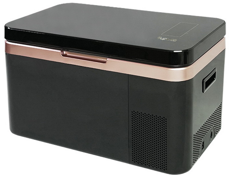 Изображение товара Автомобильный холодильник Бирюса НС-24G1 черный с компрессорной системой охлаждения