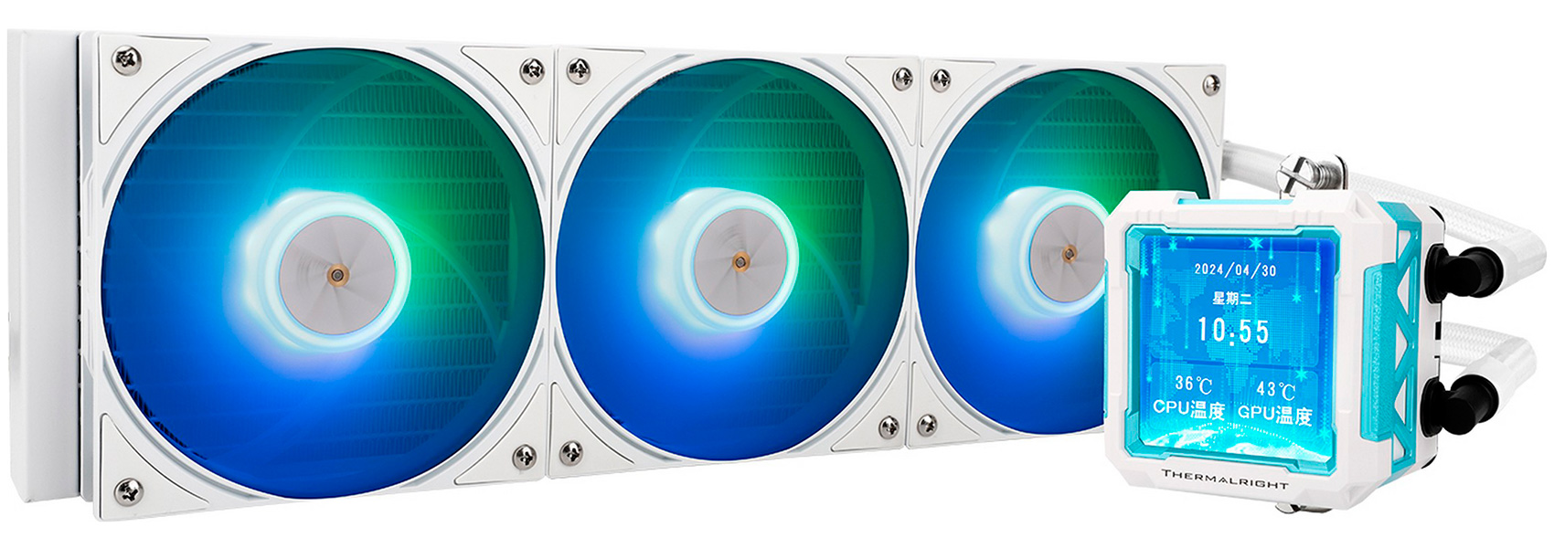 СЖО для процессоров Thermalright Frozen Warframe Pro 360 White ARGB (F-WFRAME-360-PRO-WH-ARGB) СЖО для процессоров Thermalright Frozen Warframe Pro 360 White ARGB (F-WFRAME-360-PRO-WH-ARGB)