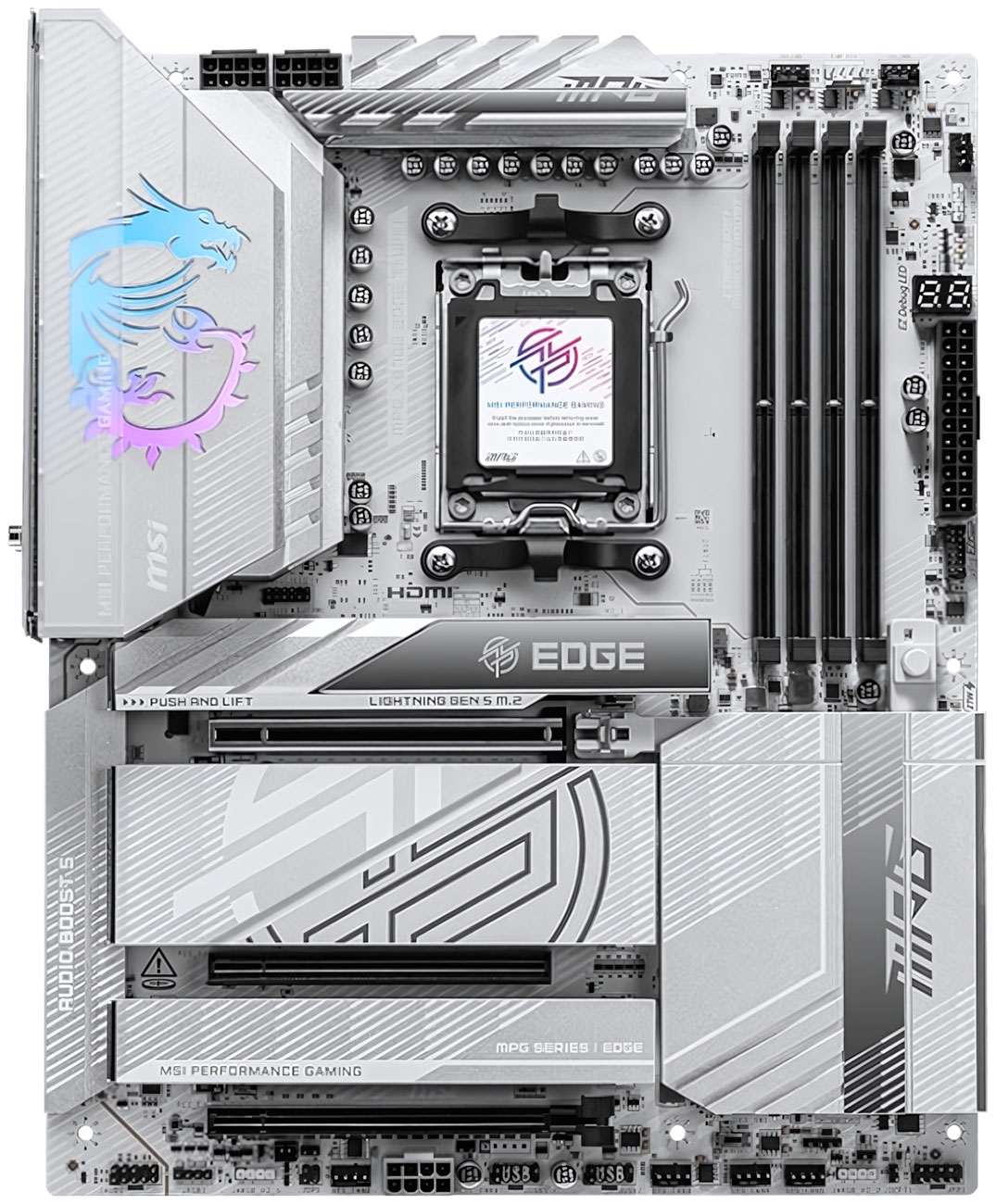 Изображение товара Материнская плата MSI MPG X870E EDGE TI WIFI