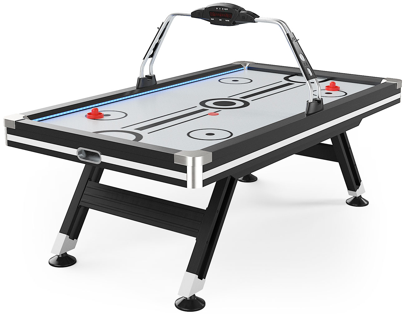 

Игровой стол Unix Line Аэрохоккей (226х125 cм) Black White (GTH226X125EBKWT)