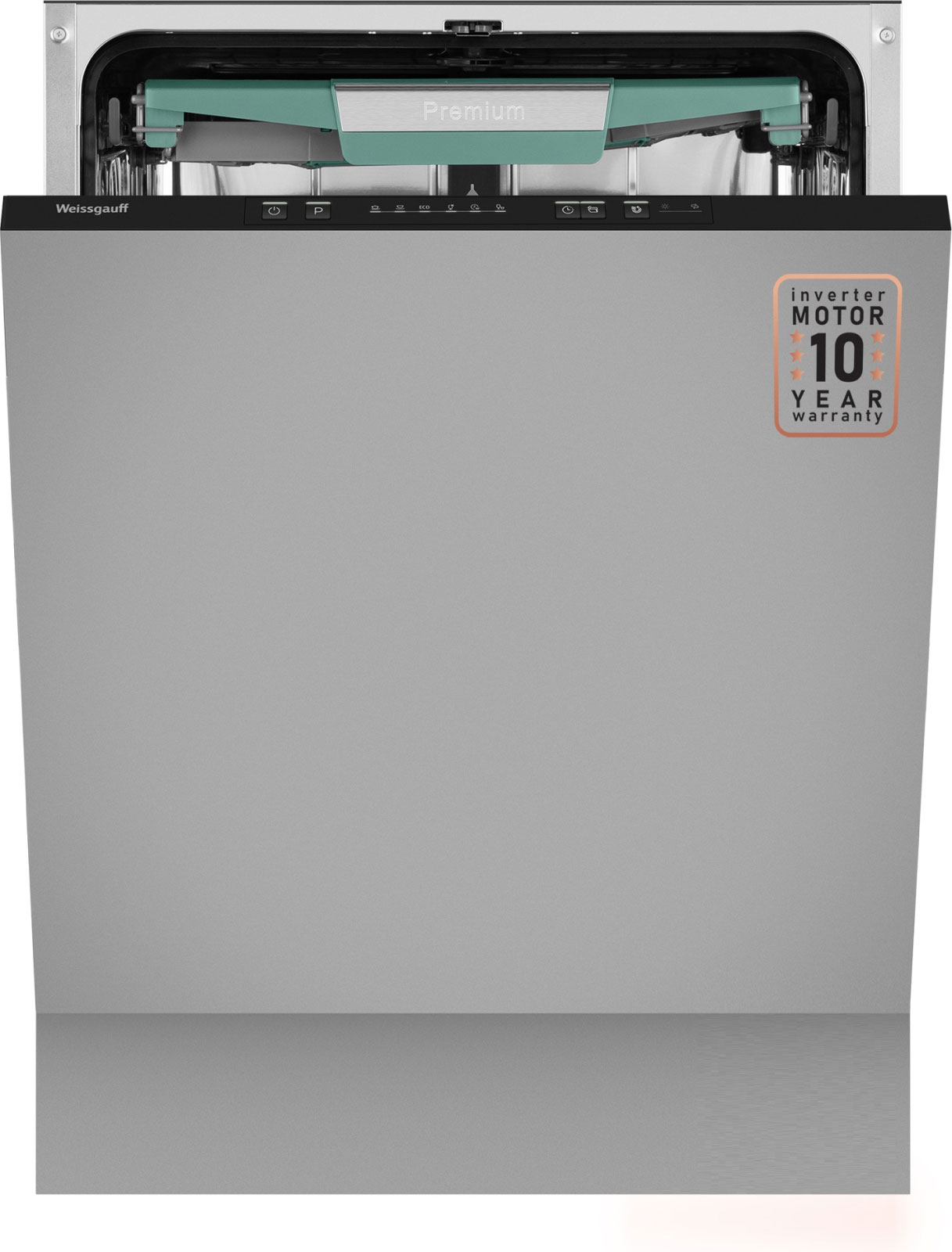 Изображение товара Встраиваемая посудомоечная машина Weissgauff DW 6136 D инвертор AutoOpen 14 комплектов