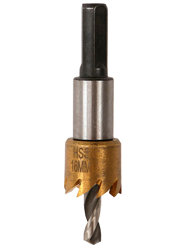 

Коронка BI-METAL Sturm! 16 мм, по тонколистовому металлу, центрирующее сверло (для точных работ), 1090-S04-BI-16