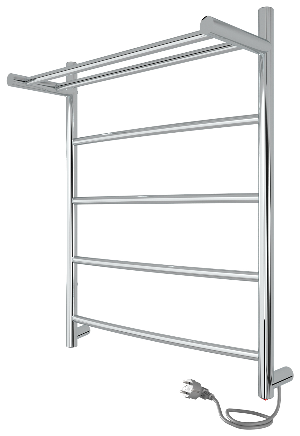 Изображение товара Электрический полотенцесушитель Indigo Arc, с полкой, хром (LCAE60-50PR)