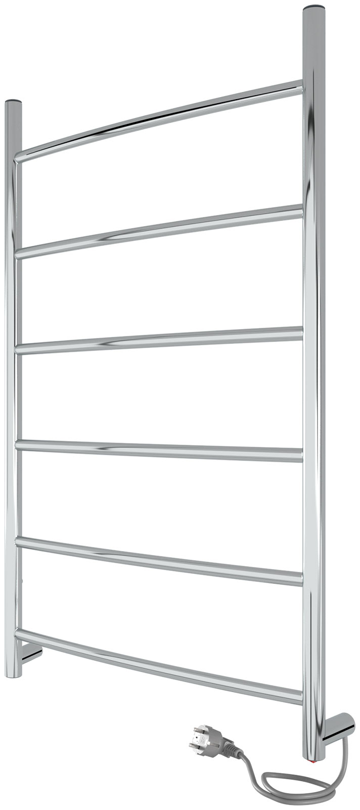 Изображение товара Электрический полотенцесушитель Indigo Arc, без полки, хром (LCAE80-50R)