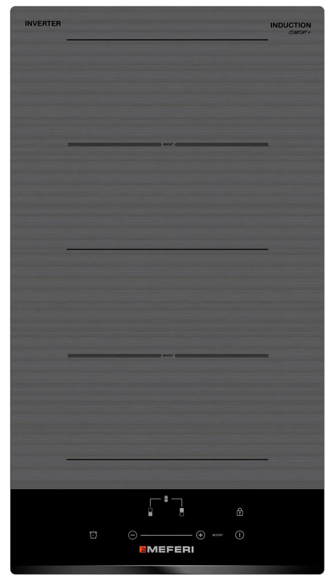 

Электрическая варочная панель Meferi MIH302GR COMFORT PLUS, Серый/черный