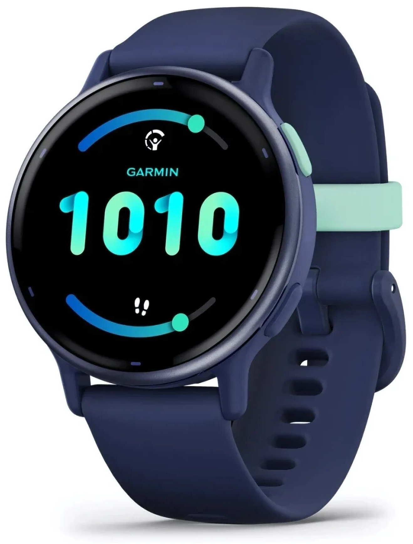 Изображение товара Спортивные часы Garmin Vivoactive 5 Metallic Navy AMOLED GPS водонепроницаемые