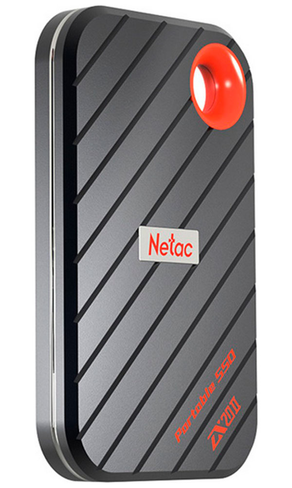 Изображение товара Внешний SSD диск Netac ZX20 II 512GB USB 3.2 быстрый портативный накопитель