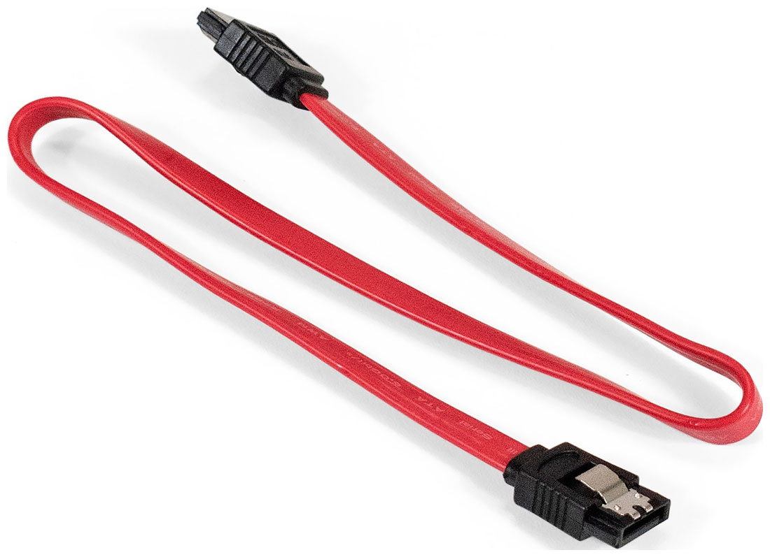 Изображение товара Кабель SATA ExeGate EX-CC-SATA-DATA-L, 7pin/7pin, металлические защелки, 04-05м (EX138933RUS)