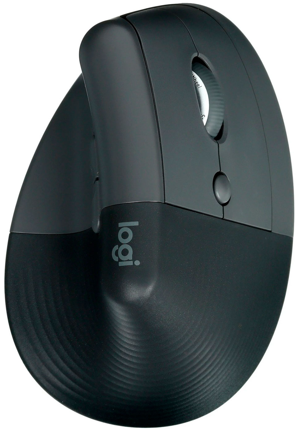 

Мышь вертикальная беспроводная Logitech Lift, черная, Черный