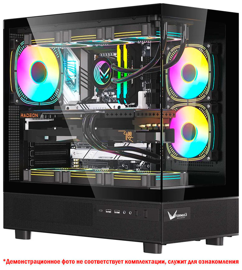 Изображение товара Компьютерный корпус Zalman Crystal Z8 Black