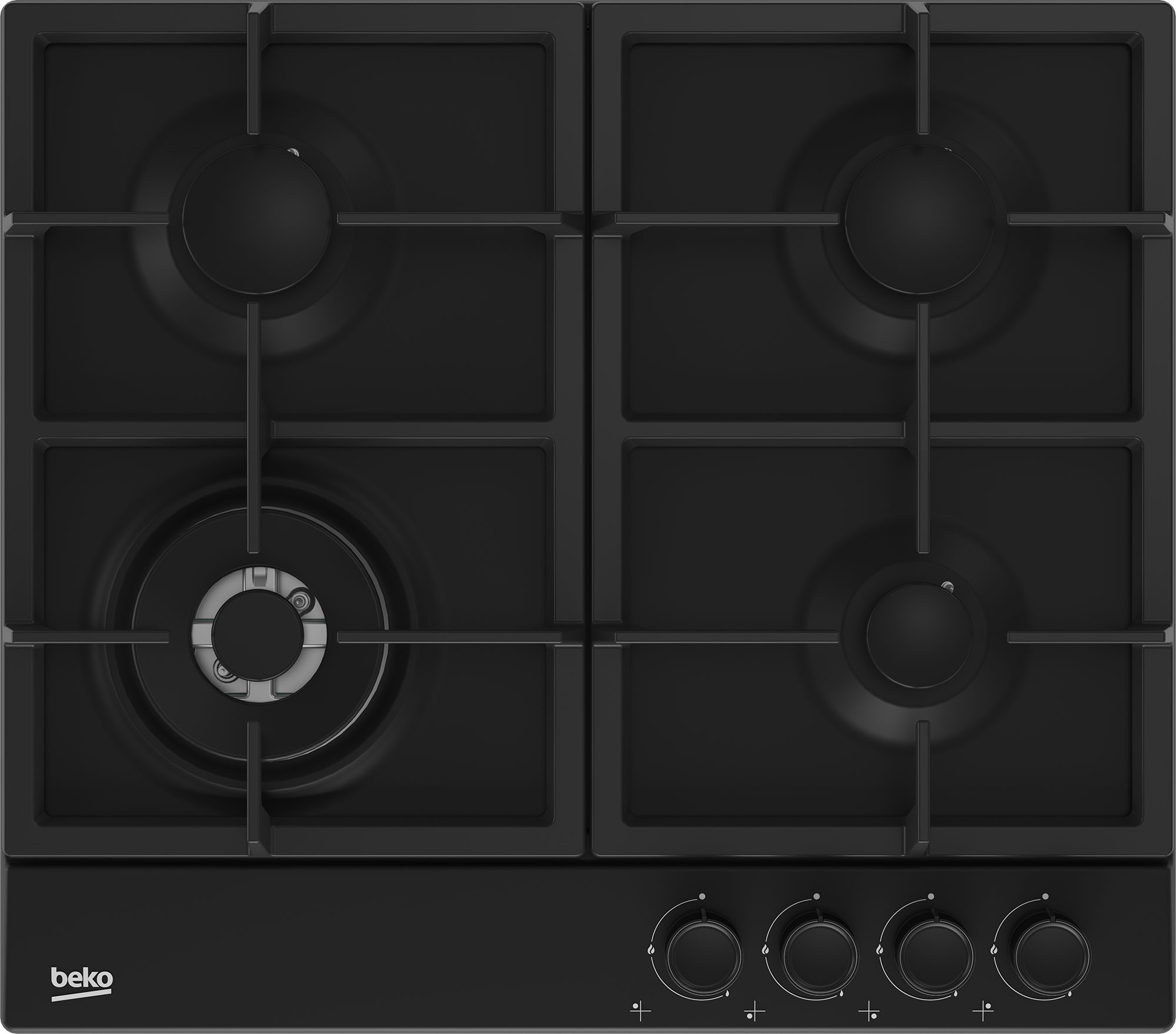 Изображение товара Газовая варочная панель Beko BHGM6422K5WB