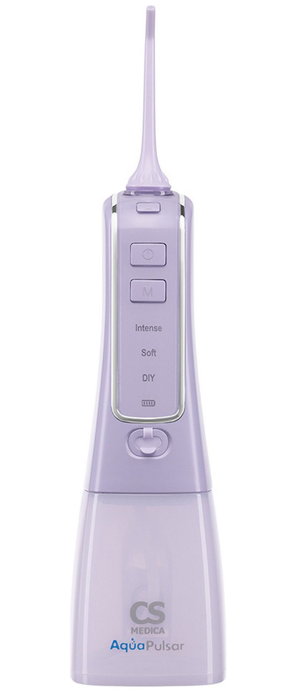 Изображение товара Портативный ирригатор CS Medica AquaPulsar CS-8 Elite Aurora, лиловый