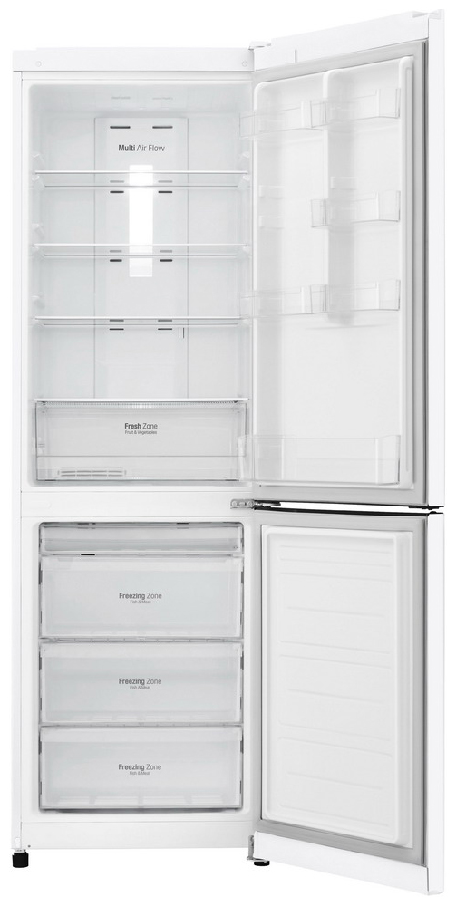Изображение товара Двухкамерный холодильник LG GA-B 419 SQGL белый