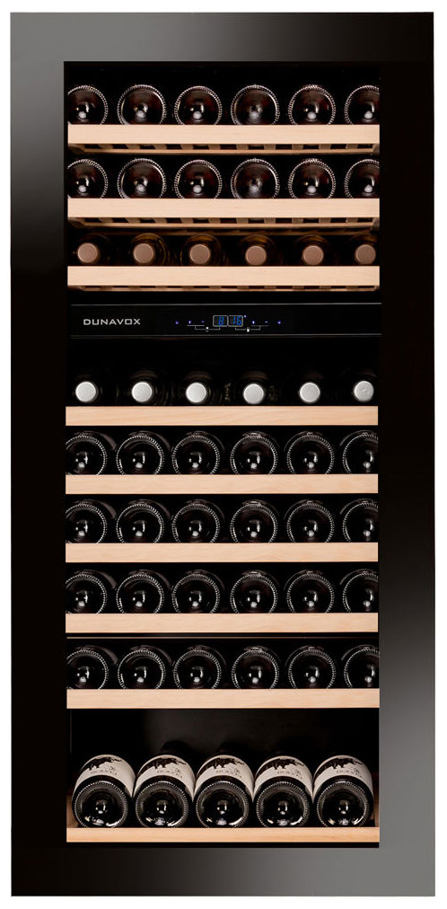 Встраиваемый винный шкаф Dunavox DAVG-72.185DB.TO