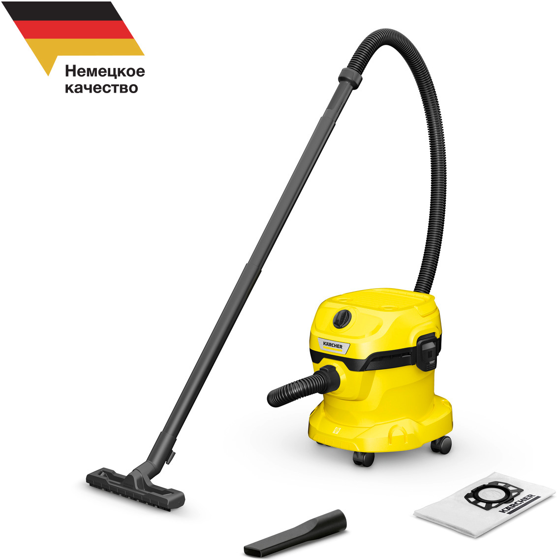 Изображение товара Строительный пылесос Karcher WD 2 Plus V-12/4/18 1.628-000.0