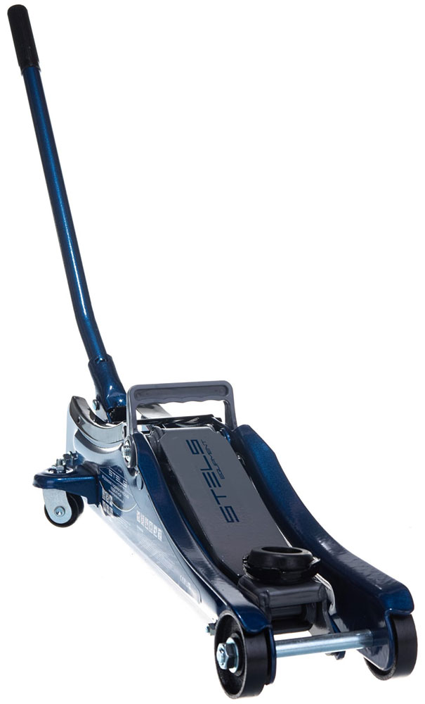 Изображение товара Домкрат гидравлический подкатной Stels 51130 2т Low Profile, 80-380 мм, в пласт. кейсе