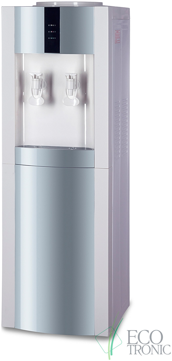 Изображение товара Кулер для воды Ecotronic Экочип V21-LWD белый/серебристый