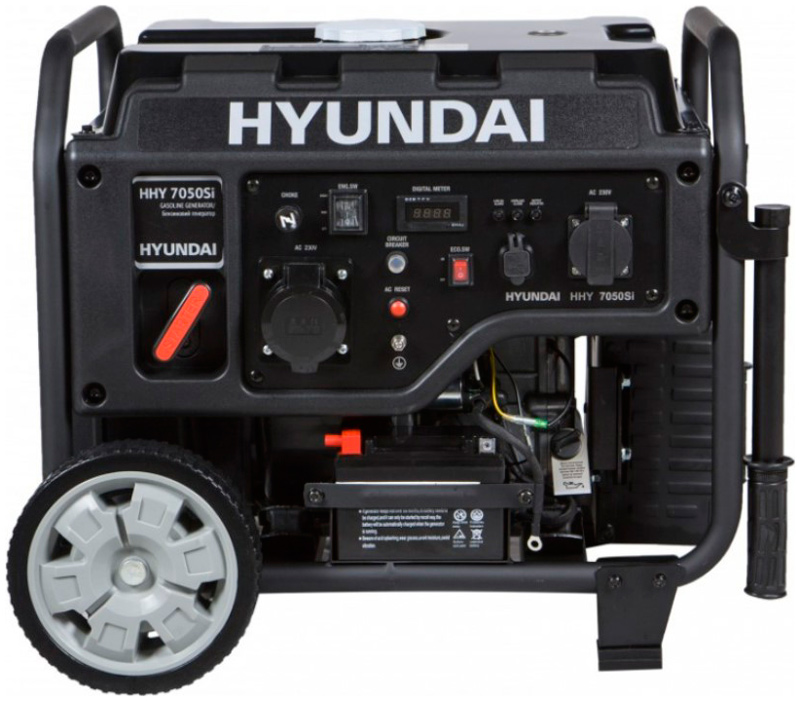 Изображение товара Генератор бензиновый Hyundai HHY 7050 Si, синий