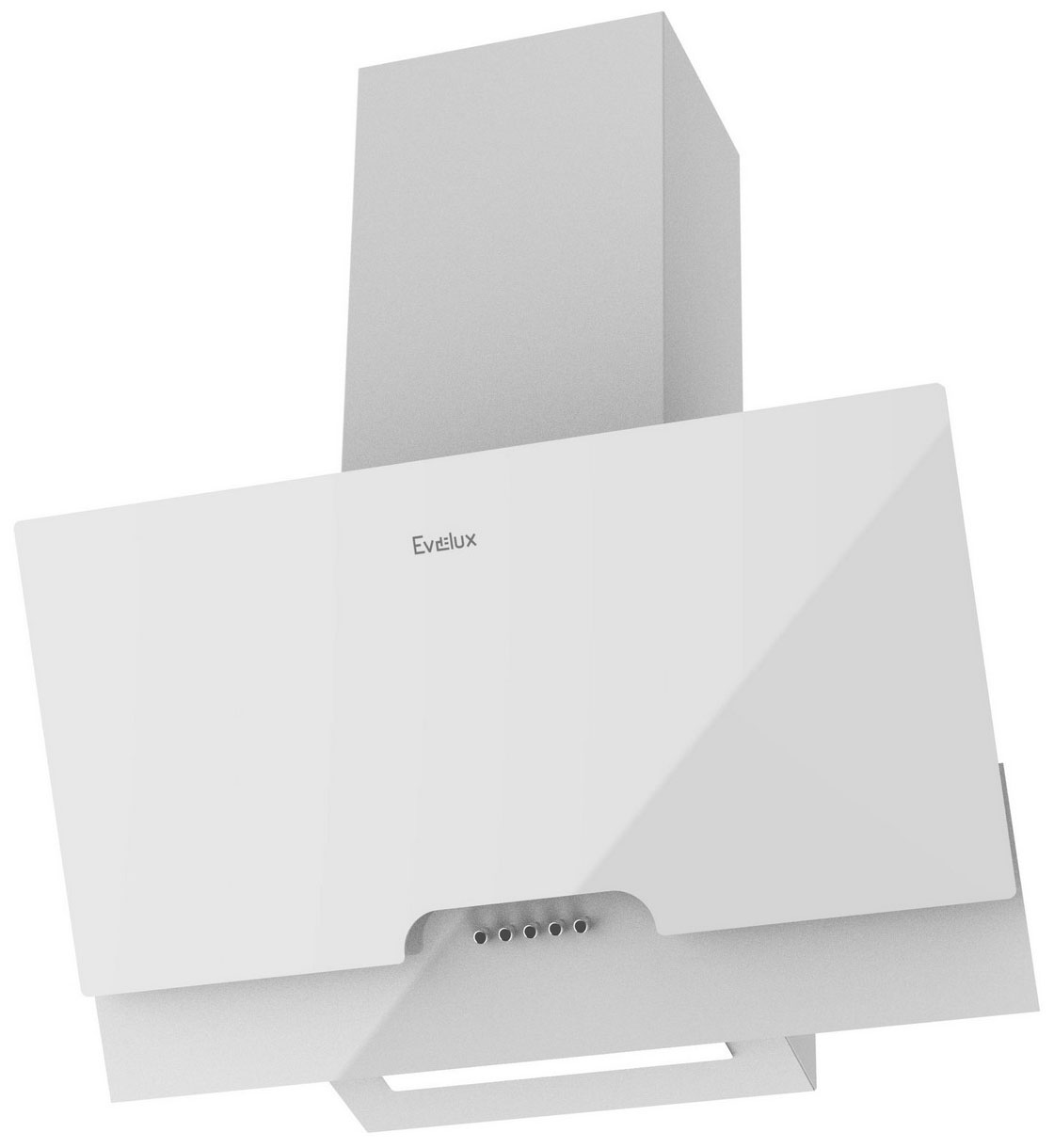 Изображение товара Вытяжка Evelux Rikka 60 WG наклонная белая кухонная 900 м3/ч