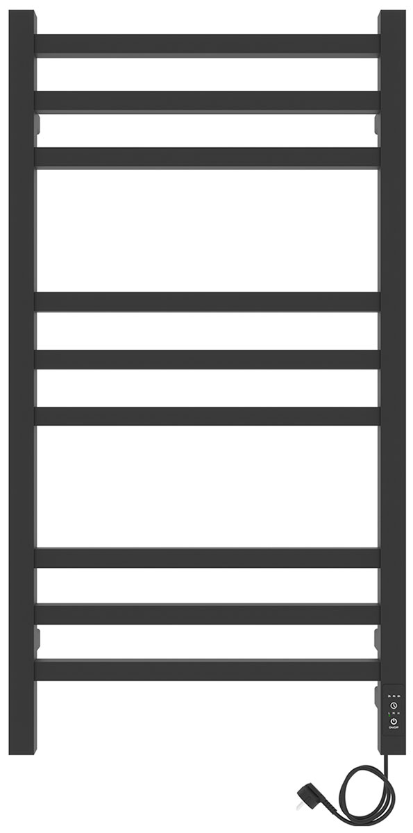 Изображение товара Полотенцесушитель электрический Laris Астор ЧКЧ9 350х700 Черный Муар Правое подключение 73207865