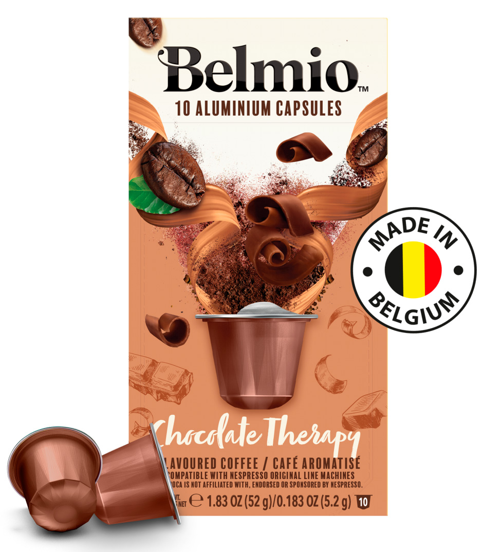 Кофе молотый Belmio в алюминиевых капсулах Chocolate Therapy кофе молотый в алюмиевых капсулах belmio lungo delicato intensity 5