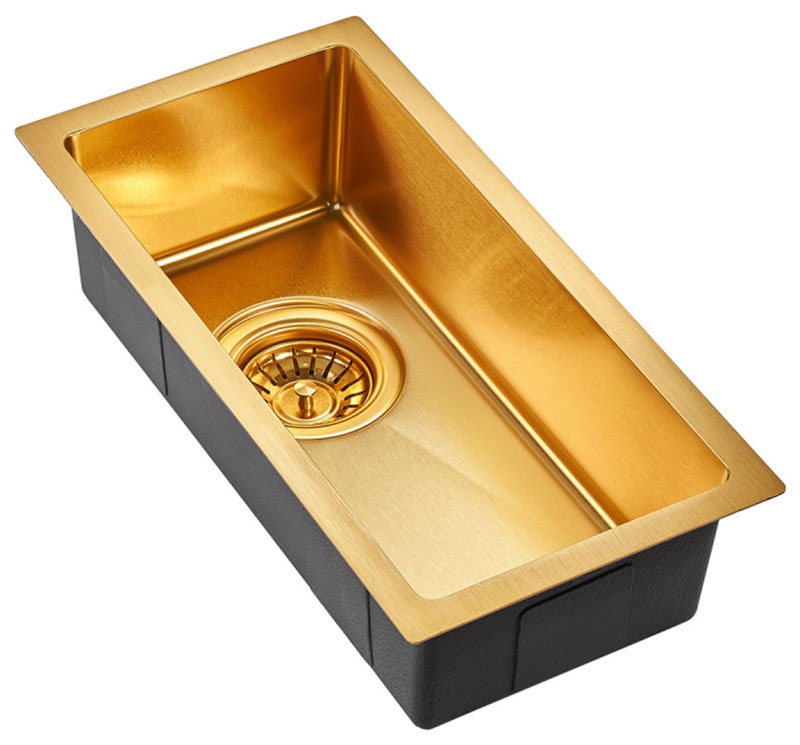 Изображение товара Кухонная мойка Emar EMB-126A PVD Nano Golden