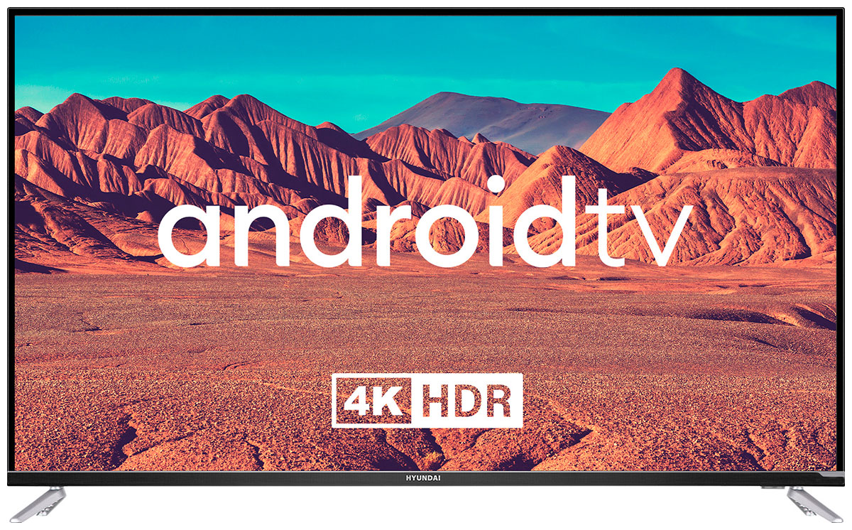 Телевизор Hyundai 55 H-LED55BU7008 Smart Android TV телевизор hyundai 55 h led55fu7004