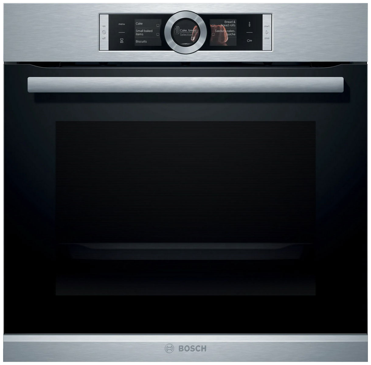 Электрический духовой шкаф Bosch HBG636ES1 сталь