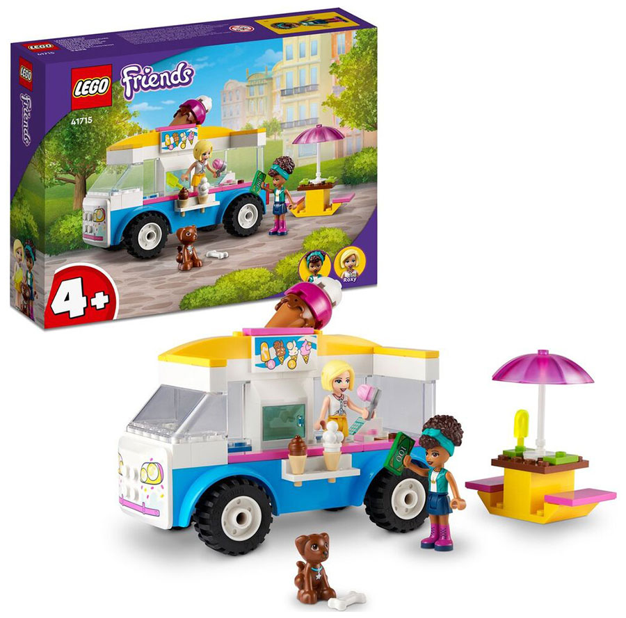 цена Конструктор Lego Friends Фургон с мороженым 41715