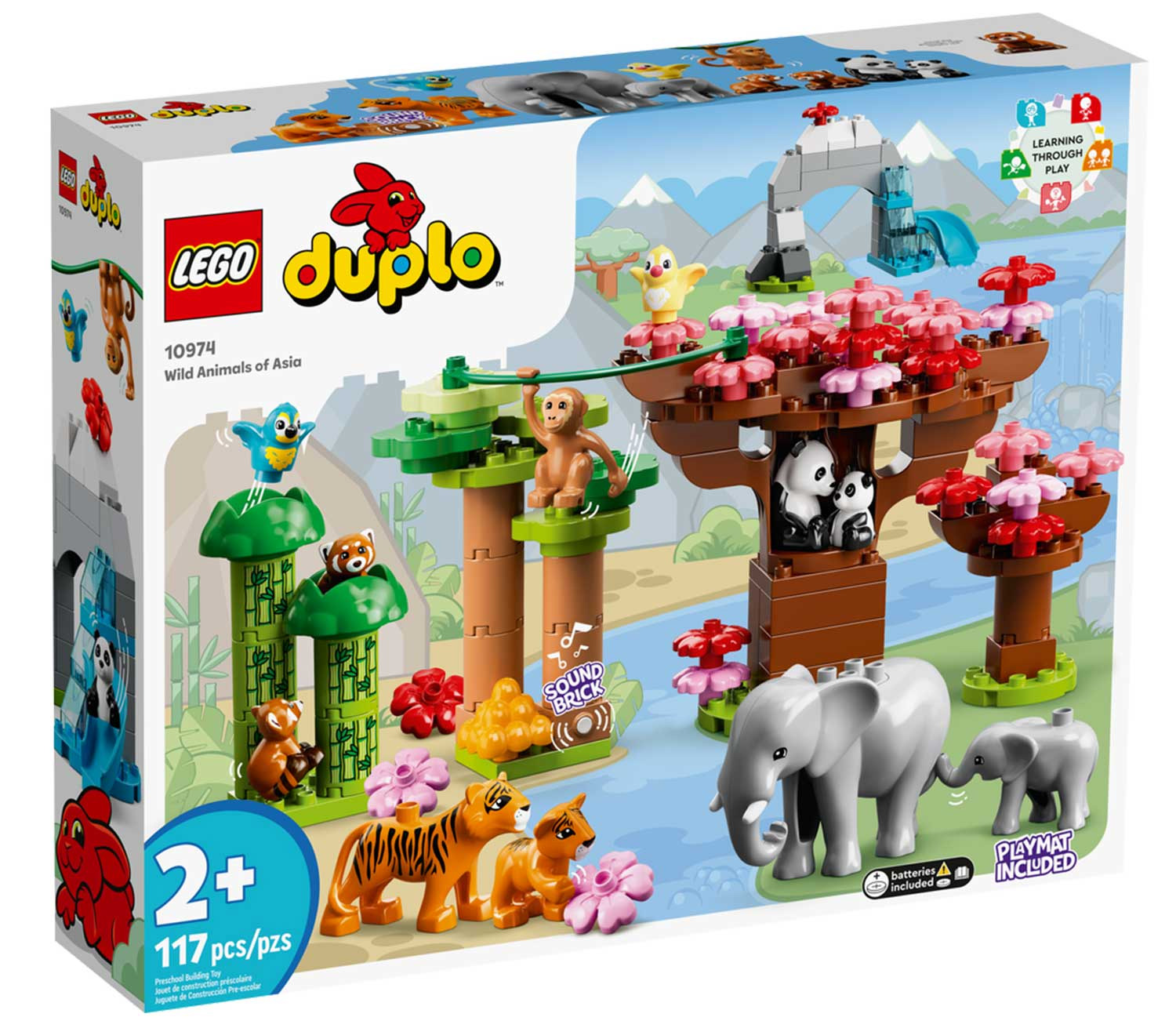 Изображение товара Конструктор Lego DUPLO Дикие животные Азии 10974