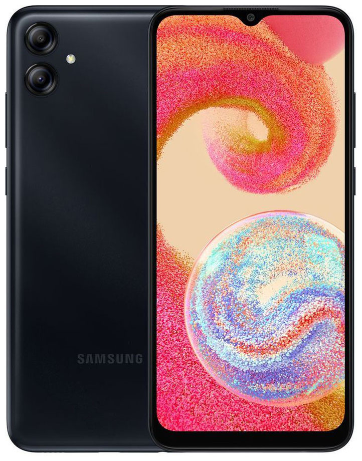 Смартфон Samsung Galaxy A04e SM-A042F 32Gb 3Gb черный 3G 4G смартфон alcatel 1se 5030d 32gb 3gb серый 3g 4g