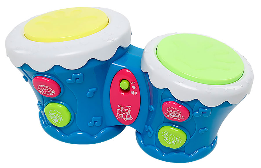 Изображение товара Музыкальный детский центр-барабан Everflo Darbuka blue для малышей