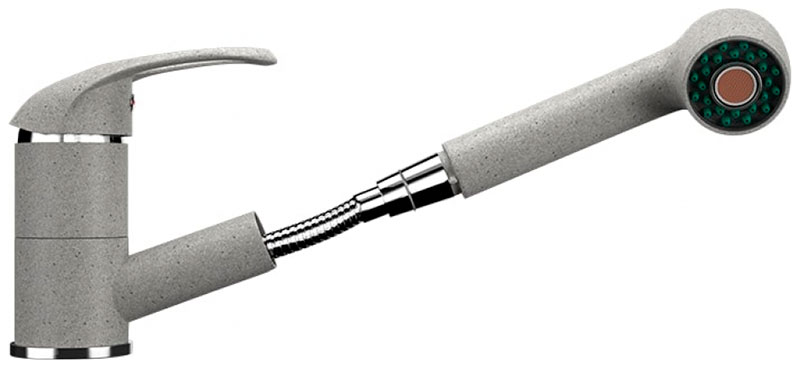 

Кухонный смеситель Ulgran U-002/серый U-002-310