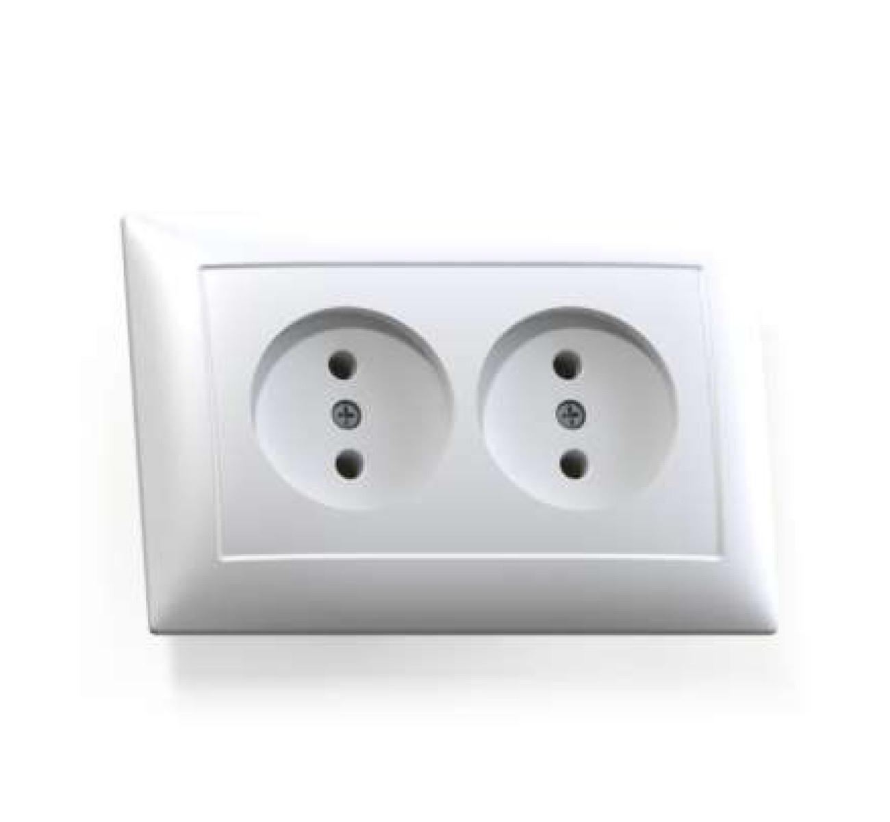 Изображение товара Розетка Кунцево-Электро Селена РС16-371 2 гнезда 16А IP20 Россия