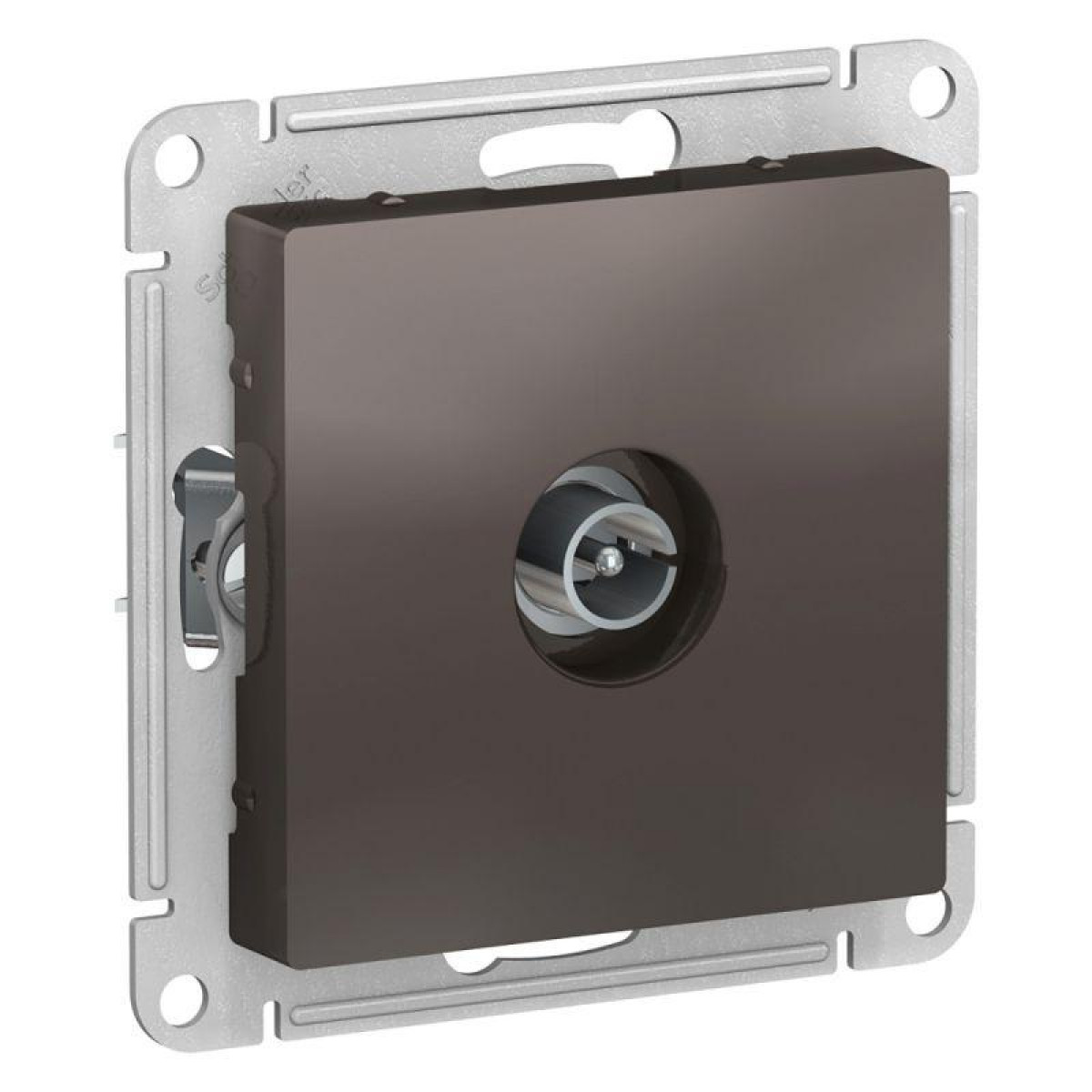 Изображение товара Розетка телевизионная Sistema Electric TV AtlasDesign коричневая скрытая установка