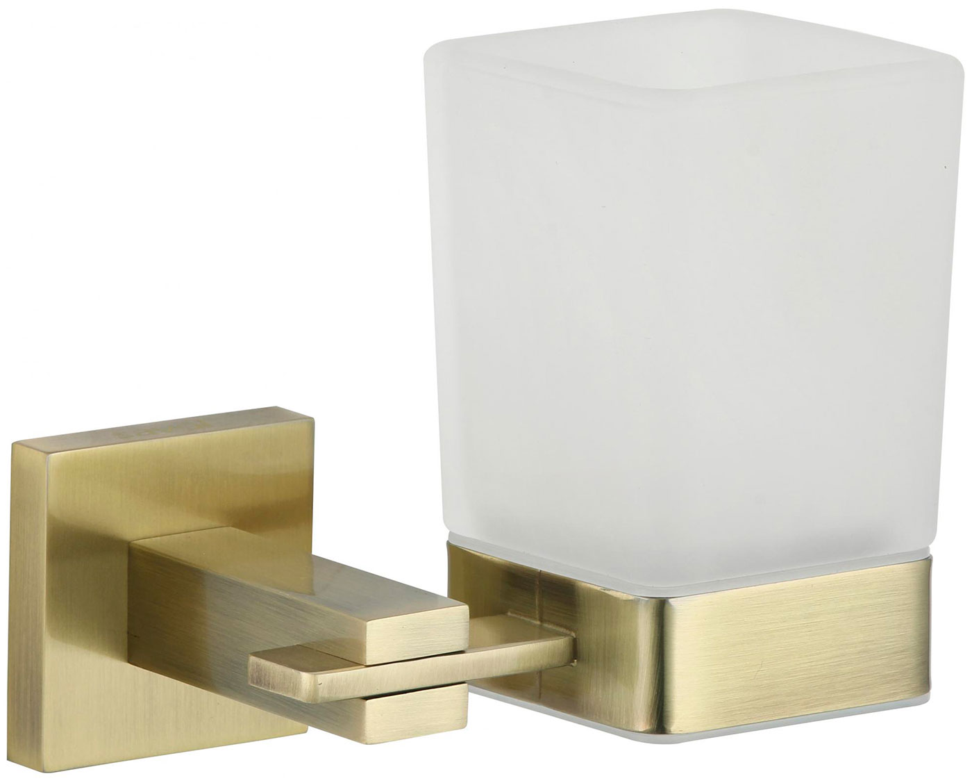 Изображение товара Стакан стеклянный с настенным держателем Savol 65с S-06558C