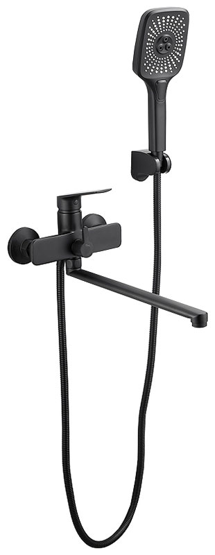 Изображение товара Смеситель для ванны Belz B533-7/черный (B22533-7)