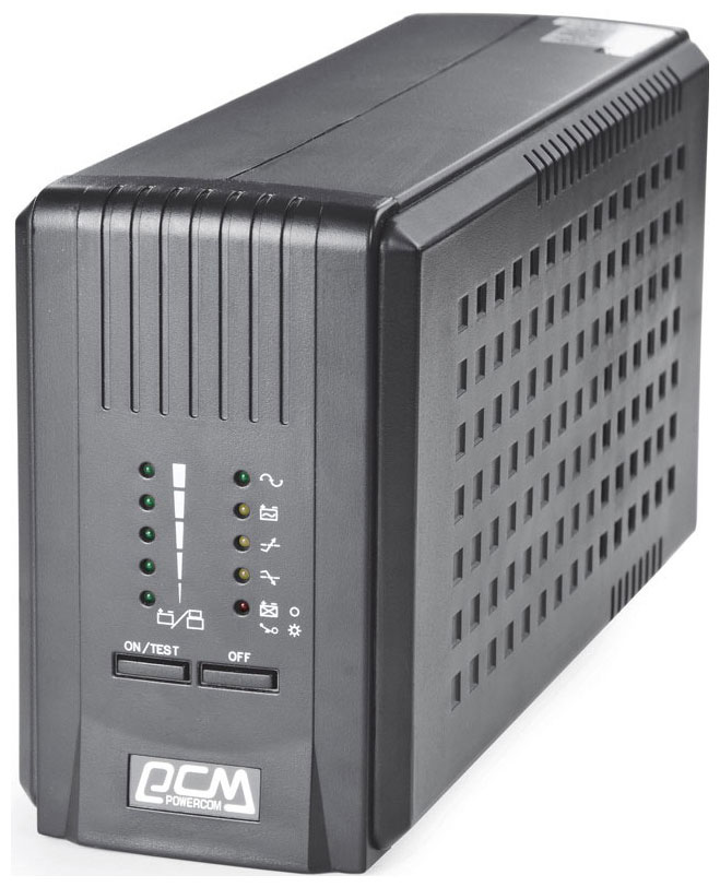 

Источник бесперебойного питания Powercom SPT-500-II, 400Вт, 500ВА, черный