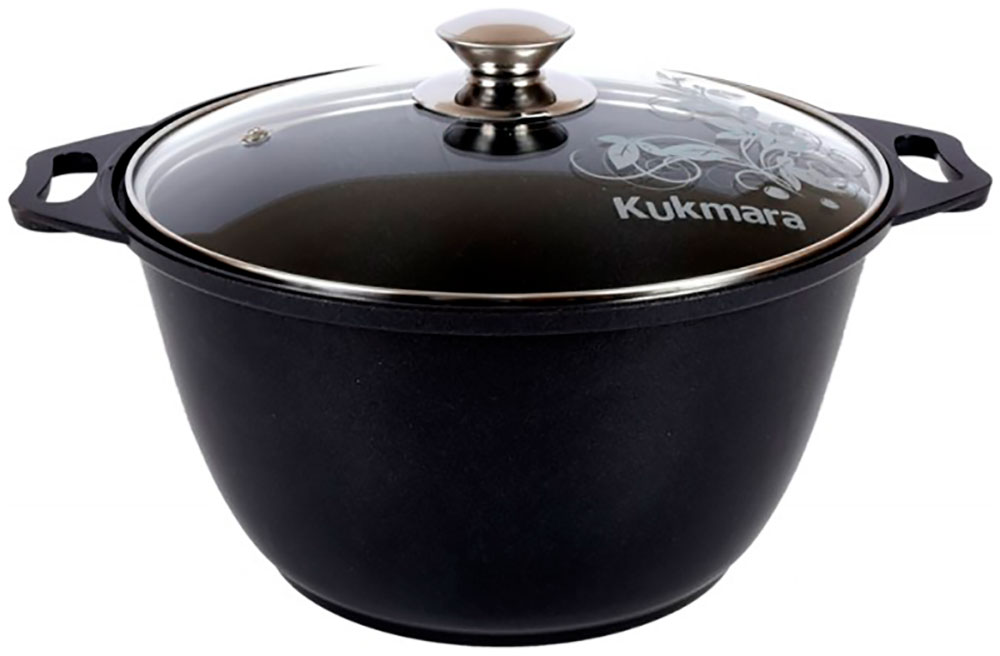 Кастрюля Kukmara 2 л со стеклянной крышкой АП (к22а)