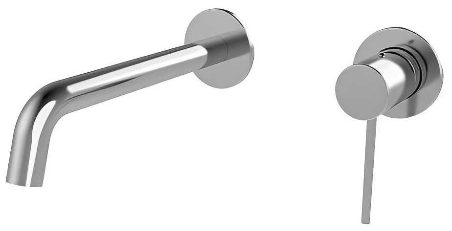 Изображение товара Смеситель для ванной комнаты Raiber Graceful хром RP-004 с керамическим механизмом