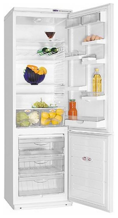 

Двухкамерный холодильник Atlant ХМ 6024-031, Металлик/белый