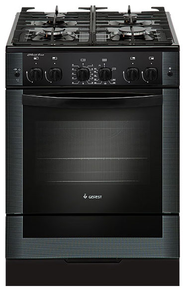Изображение товара Газовая плита Gefest ПГ 6500-02 0115 с духовкой и грилем черная