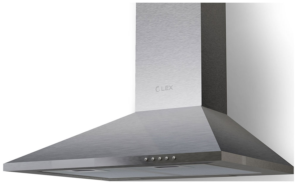 Вытяжка LEX BASIC 500 INOX вытяжка кухонная плоская lex s 500 inox