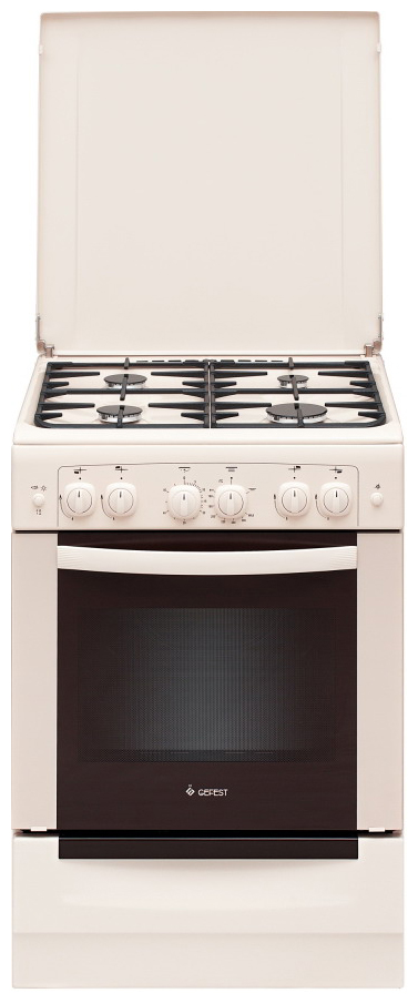 Изображение товара Газовая плита Gefest ПГ 6100-02 0167 с духовкой и грилем 52 л кремовая