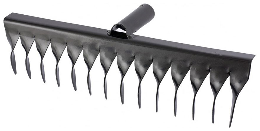 Изображение товара Грабли Сибртех 61752 14-зубые 350 мм для садово-огородных работ