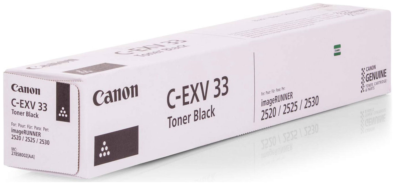 Изображение товара Тонер-картридж Canon C-EXV 33 2785 B 002 Чёрный Изображение товара Тонер-картридж Canon C-EXV 33 2785 B 002 Чёрный