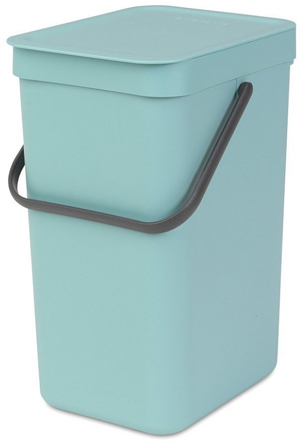 Изображение товара Ведро для мусора Brabantia SORT&GO 12л с креплением и мешками